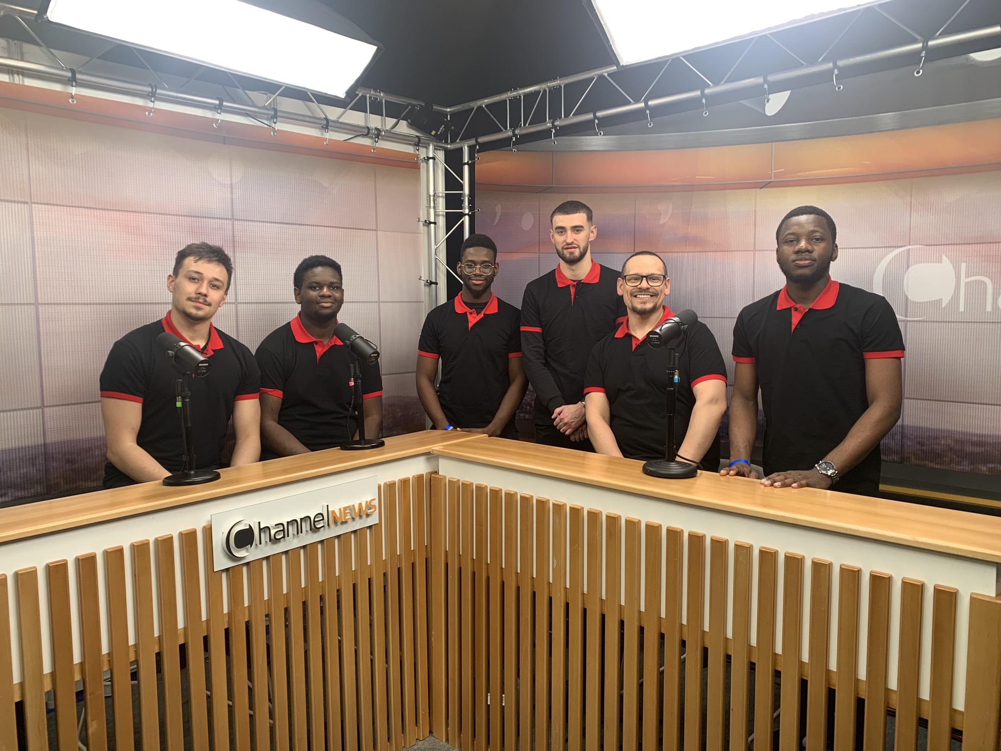 Équipe TIPTOP · plateau Channel News
